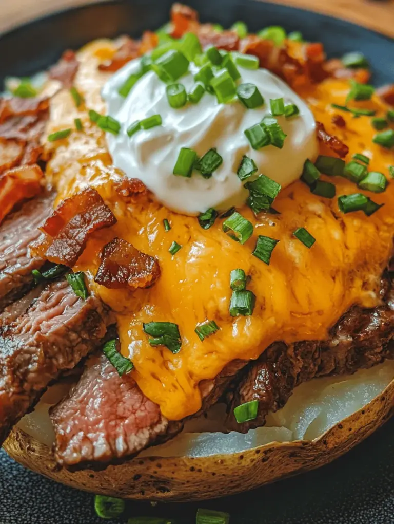 There's something irresistibly comforting about a loaded baked potato. Whether you're enjoying it as a side dish or a meal on its own, the combination of fluffy potato, savory toppings, and melted cheese creates a delightful experience for the senses. Among the many variations of this classic, Loaded Steak and Cheese Baked Potatoes stand out as a hearty and satisfying option that elevates the traditional baked potato to new heights.